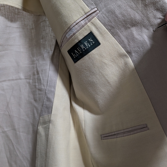 Ralph Lauren Men's Beige Blazer - Picture 5 of 6